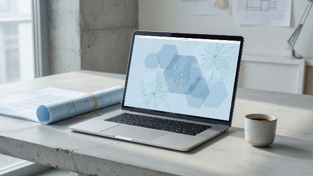A laptop ready to use with NixOS installed