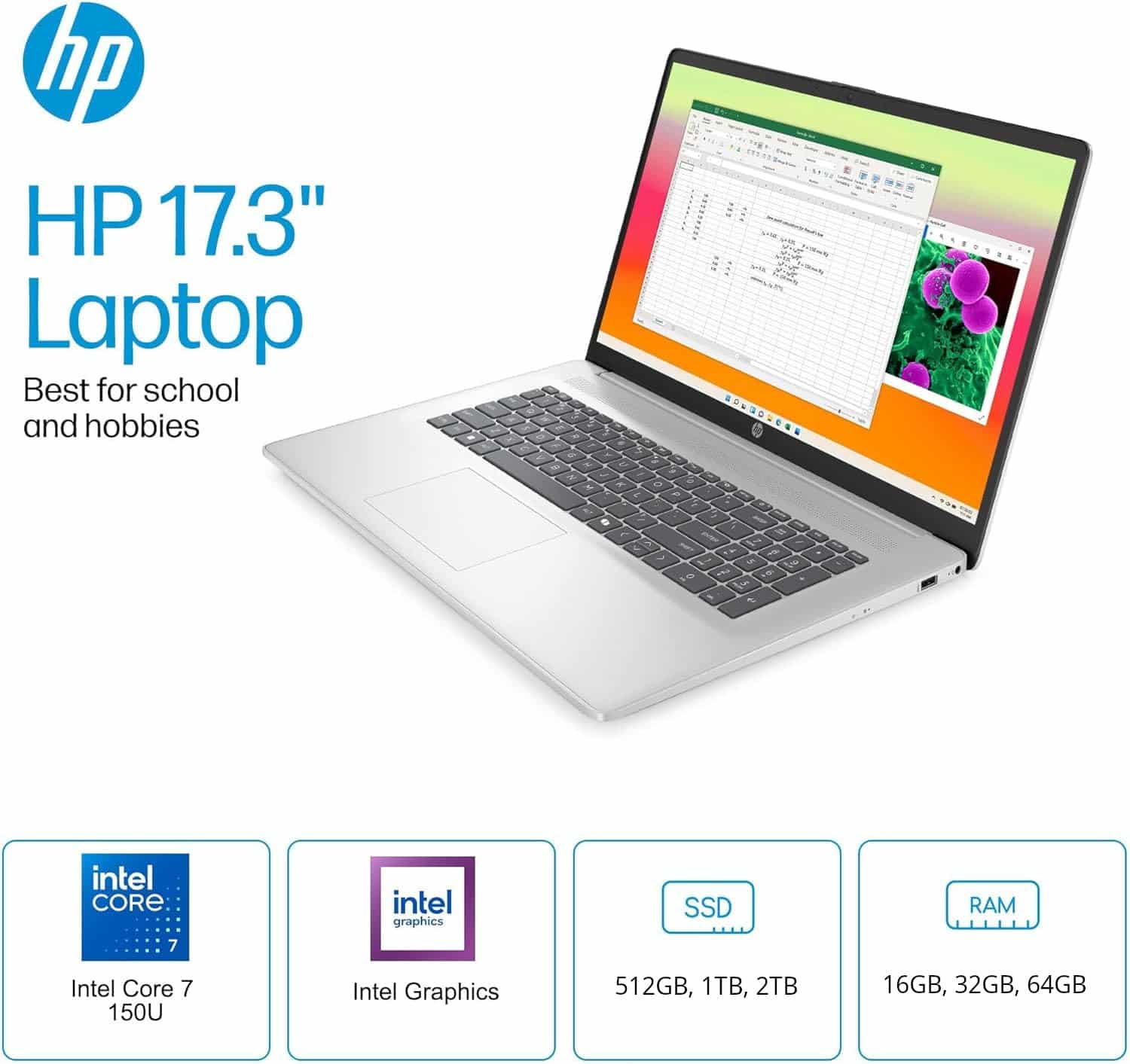 HP 17 Laptop (17.3